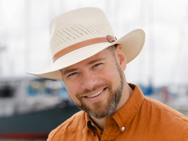 Bigalli Summit in Natural Panama Hat