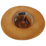 Milano Toyo Straw Wide Brim Fedora Hat