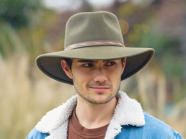 Bigalli Tahoe Merino Wool Felt Cowboy Hat