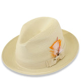 Ferrecci Tapa in Tan Crushable Straw Fedora