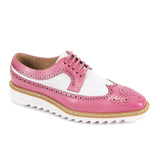 Giovanni Tone Dress Shoes in Pink white