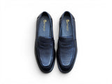 Carrucci Shoes Tumble Calfskin Penny Loafer