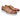 Carrucci Shoes Two Tone Cap Toe Calfskin Oxford in Brown Tan