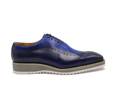 Carrucci Shoes Two Tone Oxford Lightweight Dress Shoe
