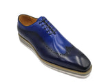 Carrucci Shoes Two Tone Oxford Lightweight Dress Shoe