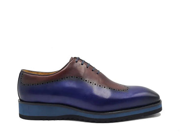 Carrucci Shoes Two Tone Oxford Lightweight Dress Shoe