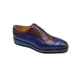 Carrucci Shoes Two Tone Oxford Lightweight Dress Shoe