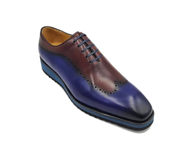 Carrucci Shoes Two Tone Oxford Lightweight Dress Shoe