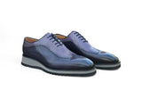 Carrucci Shoes Two Tone Oxford Lightweight Dress Shoe