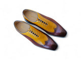 Carrucci Shoes Two Tone Oxford Lightweight Dress Shoe