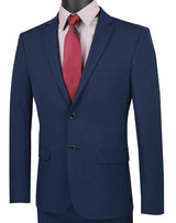 Vinci 2 Piece Ultra Slim Fit Suit in Navy - USDX-1