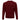 Crew Neck Knit Sweater in Burgundy