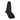 Vannucci Diamond Pattern Dress Socks Mercerized Cotton, Mid-Calf Length in Black #color_ Black