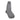 Vannucci Diamond Pattern Dress Socks Mercerized Cotton, Mid-Calf Length in Charcoal