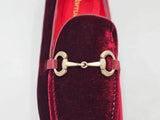 Carrucci Shoes Velvet Buckle Loafer Black Formal
