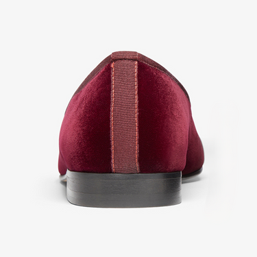 Men's Oxblood Velvet Slipper II