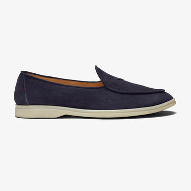 Men's Navy Suede Viaggio Loafer
