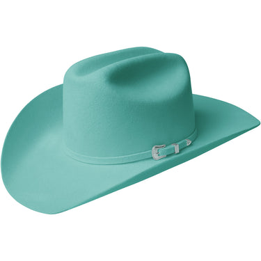 Bailey Western Lightning 4X Fur Blend Cowboy Hat in Blue Turquoise