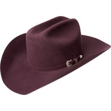 Bailey Western Lightning 4X Fur Blend Cowboy Hat in Cherry Lacquer