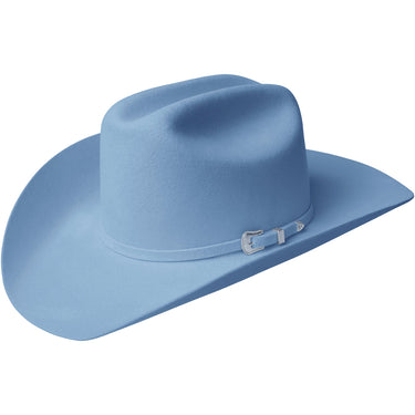 Bailey Western Lightning 4X Fur Blend Cowboy Hat in Dusk Blue