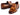 Paul Parkman Men's Wingtip Leather Tassel Loafers in Brown