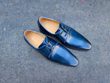 Carrucci Shoes Whole Cut Derby Lug Sole Dress Shoe