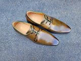 Carrucci Shoes Whole Cut Derby Lug Sole Dress Shoe