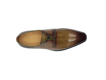 Carrucci Shoes Whole Cut Derby Lug Sole Dress Shoe