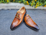 Carrucci Shoes Whole Cut Derby Lug Sole Dress Shoe