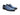 Carrucci Shoes Whole Cut Oxford Medallion Dress Shoe in Navy