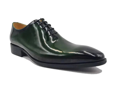 Carrucci Shoes Wholecut Patent Leather Oxford