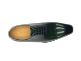 Carrucci Shoes Wholecut Patent Leather Oxford