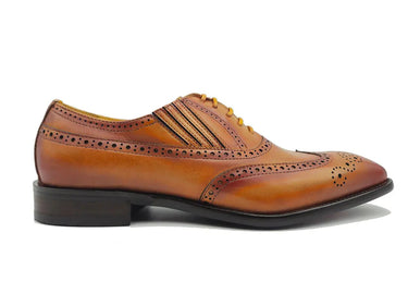 Carrucci Shoes Wingtip Slip-on Oxford Dress Shoe