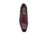 Carrucci Shoes Wingtip Slip-on Oxford Dress Shoe