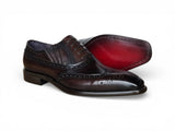 Carrucci Shoes Wingtip Slip-on Oxford Dress Shoe