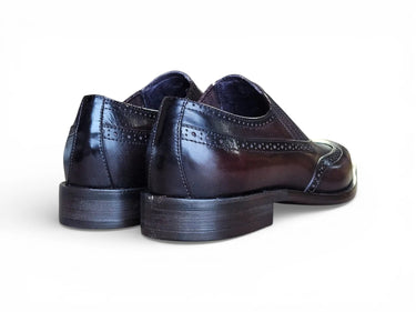 Carrucci Shoes Wingtip Slip-on Oxford Dress Shoe