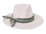 Rain Forest in Cream Wool 100% Wool Felt
