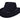 Regal in Black Wool 100% Wool Felt