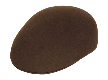 Ivy cap in Chocolate Wool 100% Wool Felt