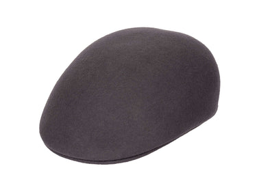 Ivy cap in Dark Grey Wool 100% Wool Felt