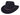 Llano in Black Wool 100% Wool Felt