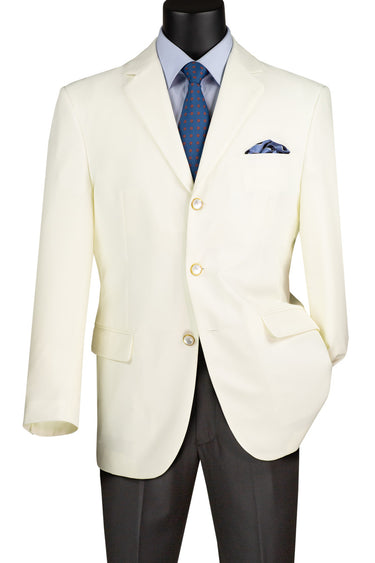 Vinci Ivory Regular Fit Blazer - Z-3PP