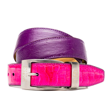 Alessio Belt Pink / Purple in Pink Purple
