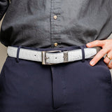 Alessio Belt White / Gray