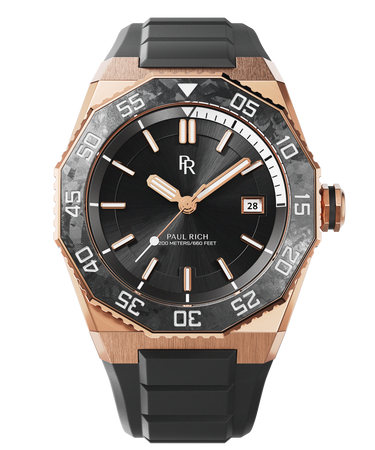 Paul Rich US Aquacarbon Pro Sunset Gold Watch