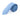 Azure Stripe Men's Tie
