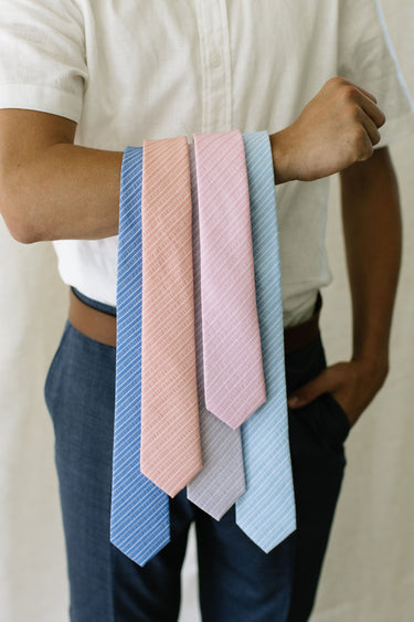 Bubble Gum Stripe Men's Tie