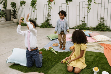 Bubble Gum Stripe - Boys Bow TIe — view 4