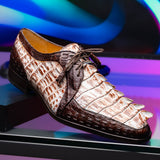 Caribe In Rustic White /Brown