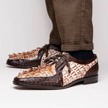 Caribe In Rustic White /Brown